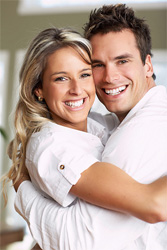 stock photo of a man and woman